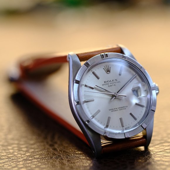 Rolex Oyster Perpetual Date 15010 Silver Dial - Picture 3 of 6